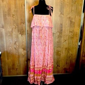 Free Flowing Long FREE PEOPLE Sleeveless Dress